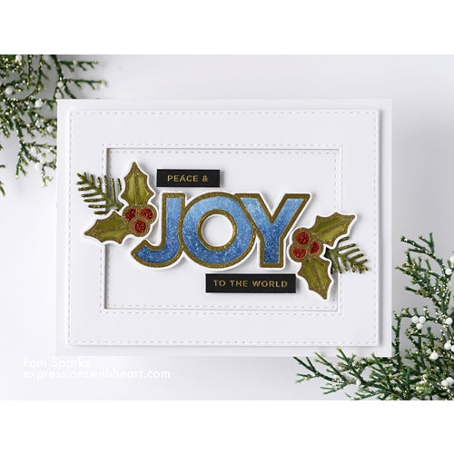 Simon Says Stamp! CZ Design Clear Stamps CHUNKY CHRISTMAS cz361c