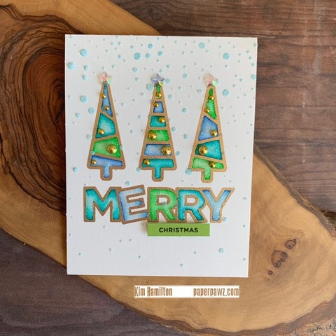 Simon Says Stamp! CZ Design Clear Stamps CHUNKY CHRISTMAS cz361c