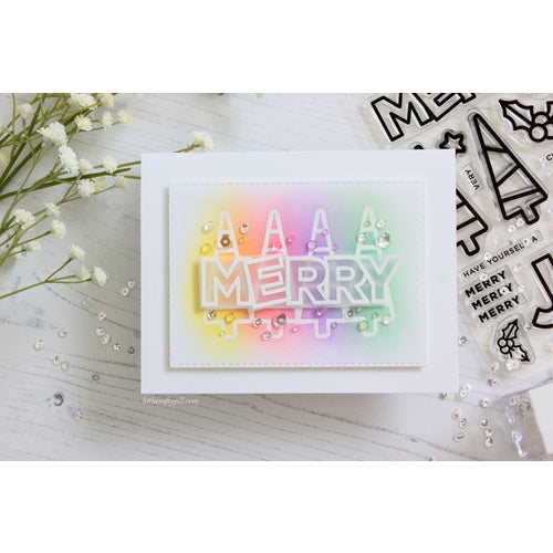 Simon Says Stamp! CZ Design Clear Stamps CHUNKY CHRISTMAS cz361c
