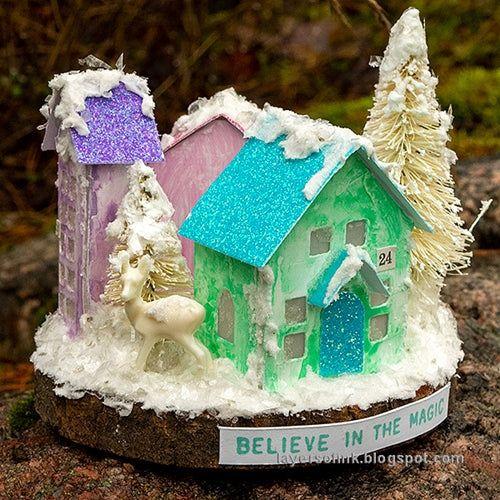 Simon Says Stamp! Tim Holtz Sizzix PAPER VILLAGE Thinlits Dies 664741