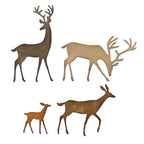 Simon Says Stamp! Tim Holtz Sizzix DARLING DEER Thinlits Dies 664968