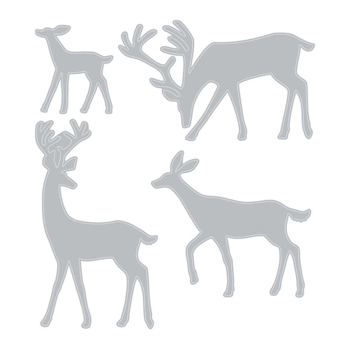 Simon Says Stamp! Tim Holtz Sizzix DARLING DEER Thinlits Dies 664968