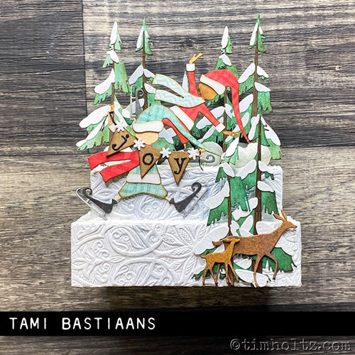 Simon Says Stamp! Tim Holtz Sizzix DARLING DEER Thinlits Dies 664968