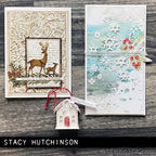 Simon Says Stamp! Tim Holtz Sizzix DARLING DEER Thinlits Dies 664968