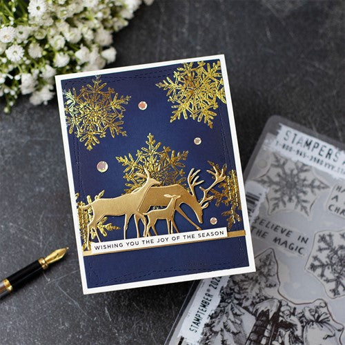 Simon Says Stamp! Tim Holtz Sizzix DARLING DEER Thinlits Dies 664968 | color-code:ALT9
