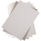 Simon Says Stamp! Sizzix SILVER Surfacez Opulent Cardstock 664533