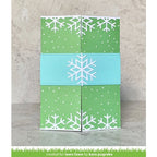 Simon Says Stamp! Lawn Fawn SNOWFLAKE BORDER Die Cut lf2431