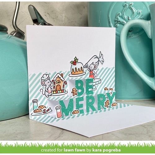 Simon Says Stamp! Lawn Fawn POP-UP BE MERRY Die Cut lf2446* | color-code:ALT2