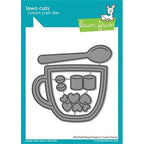 Simon Says Stamp! Lawn Fawn STITCHED MUG FRAME Die Cuts lf2445