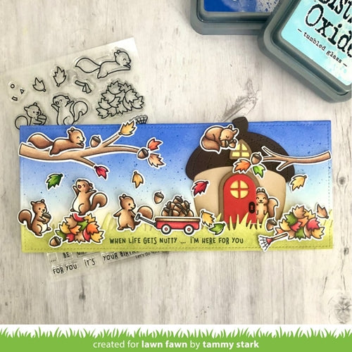 Simon Says Stamp! Lawn Fawn ACORN HOUSE Die Cuts lf2440