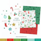 Simon Says Stamp! Concord & 9th ICONIC CHRISTMAS TURNABOUT Clear Stamp Set 10952