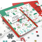 Simon Says Stamp! Concord & 9th ICONIC CHRISTMAS TURNABOUT Clear Stamp Set 10952