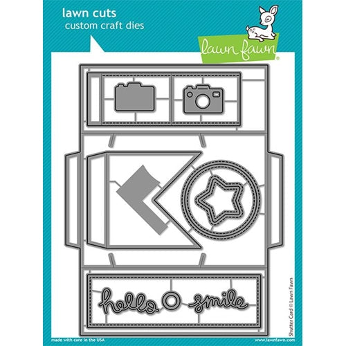 Simon Says Stamp! Lawn Fawn SHUTTER CARD Die Cuts lf2432