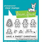 Simon Says Stamp! Lawn Fawn TINY GINGERBREAD Clear Stamps lf2417
