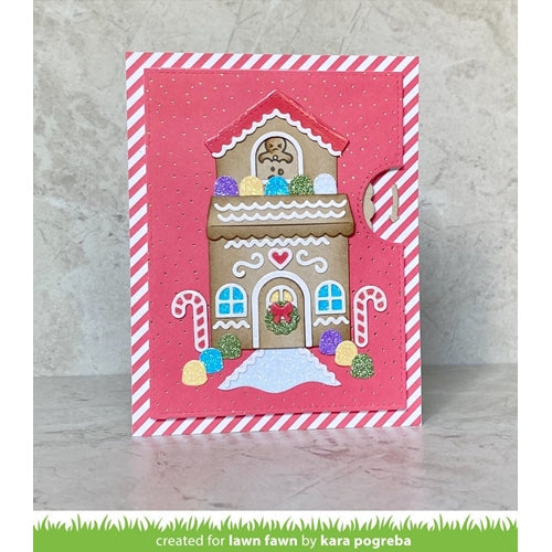 Simon Says Stamp! Lawn Fawn TINY GINGERBREAD Clear Stamps lf2417