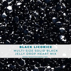 Simon Says Stamp! Trinity Stamps BLACK LICORICE JELLY DROP HEART MIX Embellishment Box esb153