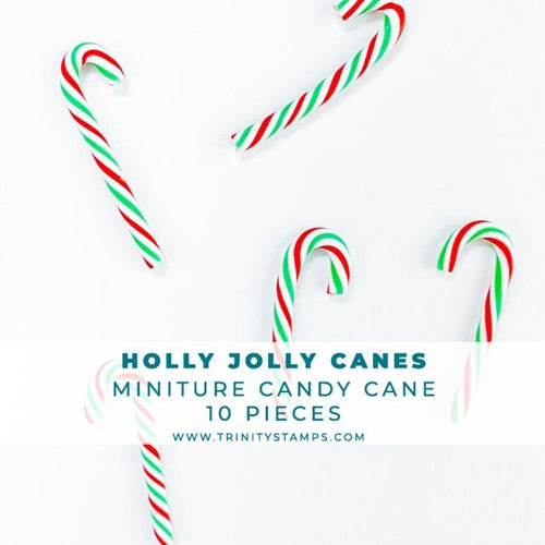Simon Says Stamp! Trinity Stamps HOLLY JOLLY CANDY CANE Embellishment Box esb051