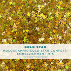 Simon Says Stamp! Trinity Stamps GOLD STAR Embellishment Box esb048