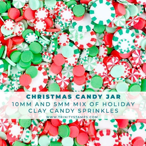Simon Says Stamp! Trinity Stamps CHRISTMAS CANDY JAR Embellishment Box tsb063