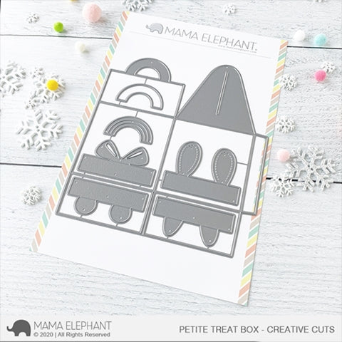 Simon Says Stamp! Mama Elephant PETITE TREAT BOX Creative Cuts Steel Dies*
