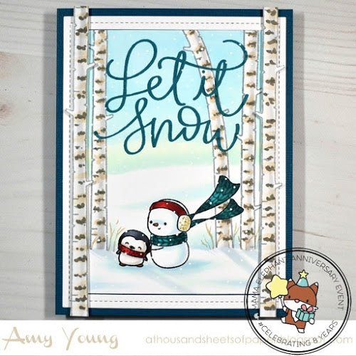 Simon Says Stamp! Mama Elephant Clear Stamps LET IT SNOW