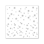 Simon Says Stamp! Simon Says Stamp Stencil RANDOM DOTS AND STARS ssst121509