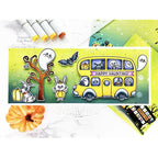Simon Says Stamp! Simon Says Stamp Stencil RANDOM DOTS AND STARS ssst121509