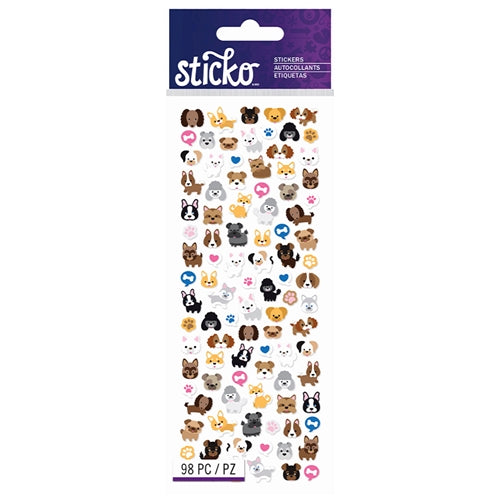 Sticko Numbers Stickers-Black Dot Medium