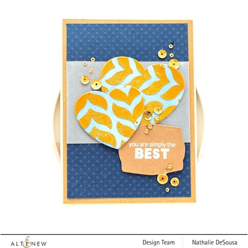 Simon Says Stamp! Altenew LEAF DROPS Stencil ALT4472*
