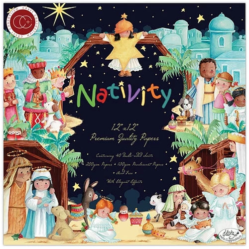 Craft Consortium Nativity 12x12 Paper Pad