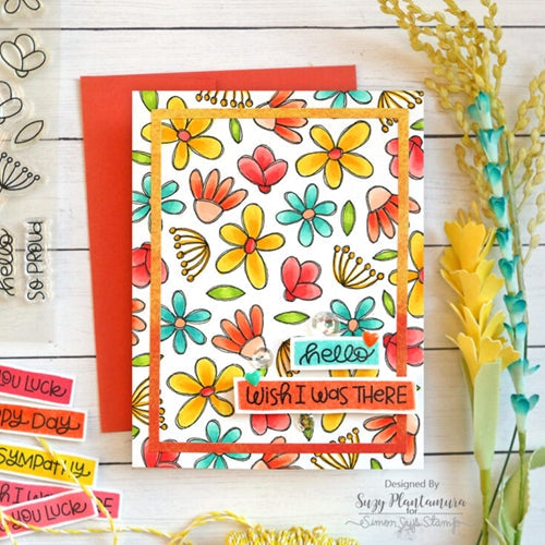 Simon Says Stamp! Simon Says Clear Stamps FREESTYLE FLOWERS sss202091c | color-code:ALT3