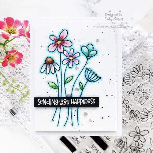 Simon Says Stamp! Simon Says Clear Stamps FREESTYLE FLOWERS sss202091c | color-code:ALT4