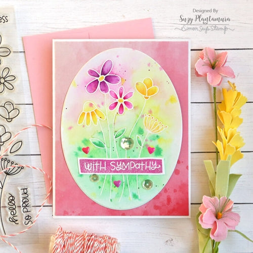 Simon Says Stamp! Simon Says Clear Stamps FREESTYLE FLOWERS sss202091c | color-code:ALT5