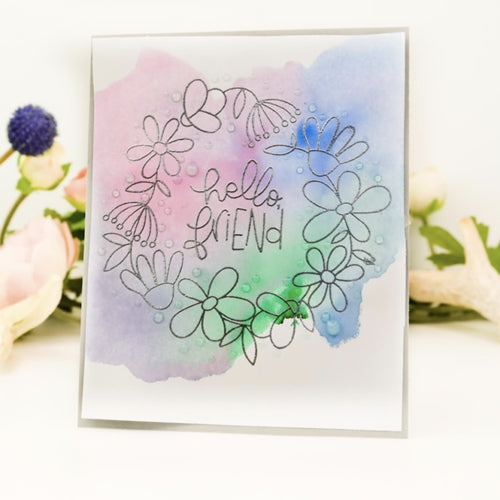 Simon Says Stamp! Simon Says Clear Stamps FREESTYLE FLOWERS sss202091c | color-code:ALT6