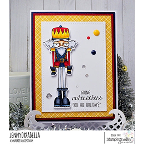 Simon Says Stamp! Stamping Bella Cling Stamps ODDBALL NUTCRACKER eb980