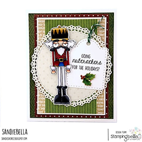 Simon Says Stamp! Stamping Bella Cling Stamps ODDBALL NUTCRACKER eb980