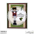 Simon Says Stamp! Stamping Bella Cling Stamps ODDBALL NUTCRACKER eb980