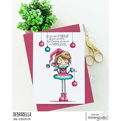 Simon Says Stamp! Stamping Bella Cling Stamps ODDBALL GIRL ELF eb1004