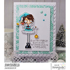 Simon Says Stamp! Stamping Bella Cling Stamps ODDBALL GIRL ELF eb1004