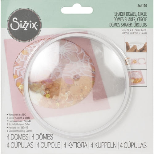 Simon Says Stamp! Sizzix SHAKER DOMES 3.5 Inches 664190