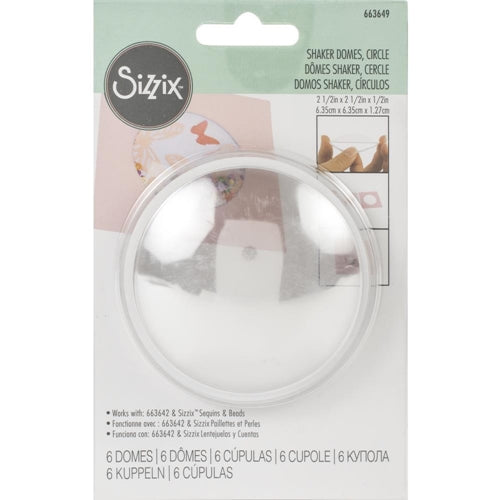 Simon Says Stamp! Sizzix SHAKER DOMES 2.5 Inches 663649