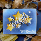 Simon Says Stamp! Hero Arts 5 POINT STARS Infinity Dies DI821