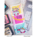 Simon Says Stamp! Whimsy Stamps GNOME FOR CHRISTMAS Clear Stamps C1365
