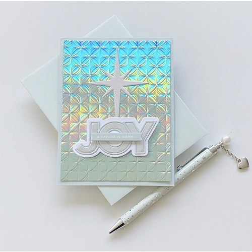 Simon Says Stamp! Simon Says Stamp Card Stock ASSORTED HOLOGRAPHIC AQUA sss5aqua