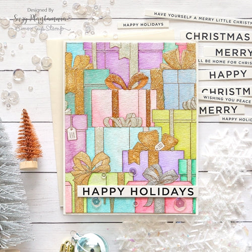 Simon Says Stamp! Simon Says Cling Stamp GIFT BOXES sss102169