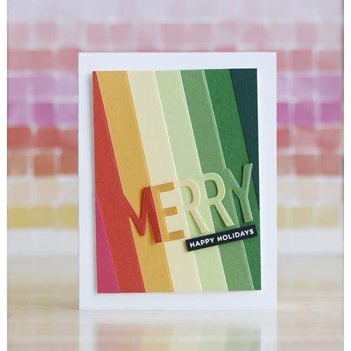 Simon Says Stamp! Simon Says Stamp MERRY ON A LINE Wafer Die sssd112299