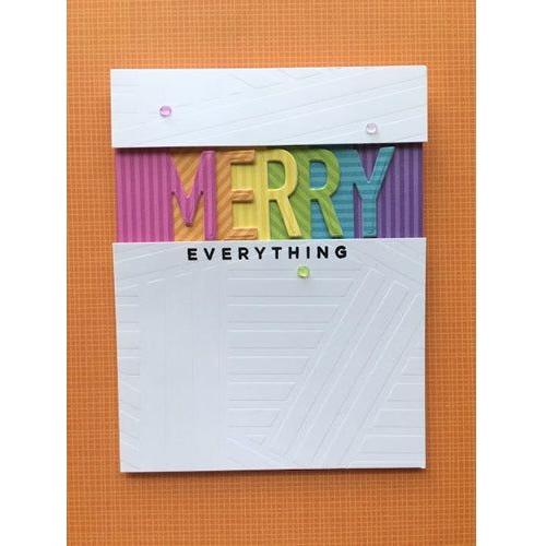 Simon Says Stamp! Simon Says Stamp MERRY ON A LINE Wafer Die sssd112299