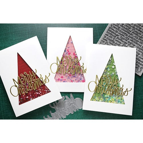 Simon Says Stamp! Simon Says Stamp LARGE WRITTEN MERRY CHRISTMAS Wafer Dies sssd112237 | color-code:ALT3