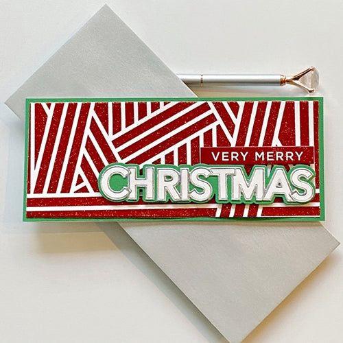 Simon Says Stamp! Simon Says Stamp SLIMLINE CHRISTMAS Wafer Dies sssd112195
