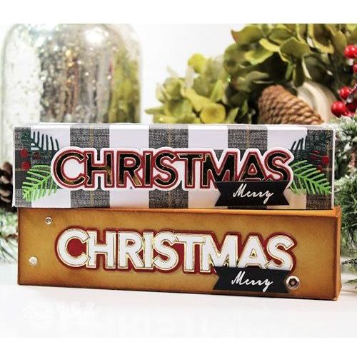 Simon Says Stamp! Simon Says Stamp SLIMLINE CHRISTMAS Wafer Dies sssd112195